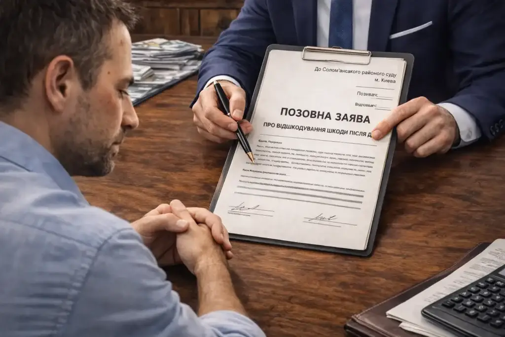 Відшкодування шкоди внаслідок ДТП в 2026 році