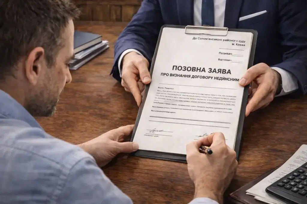 Визнання договору недійсним 2