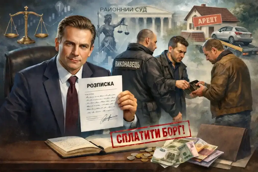 Стягнення боргу за розпискою